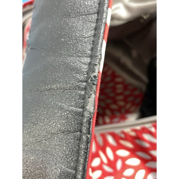 Ju-Ju-Be Diaper Bag in Scarlet Petals Floral Print  Adjustable Strap Unisex EUC - Picture 13 of 16